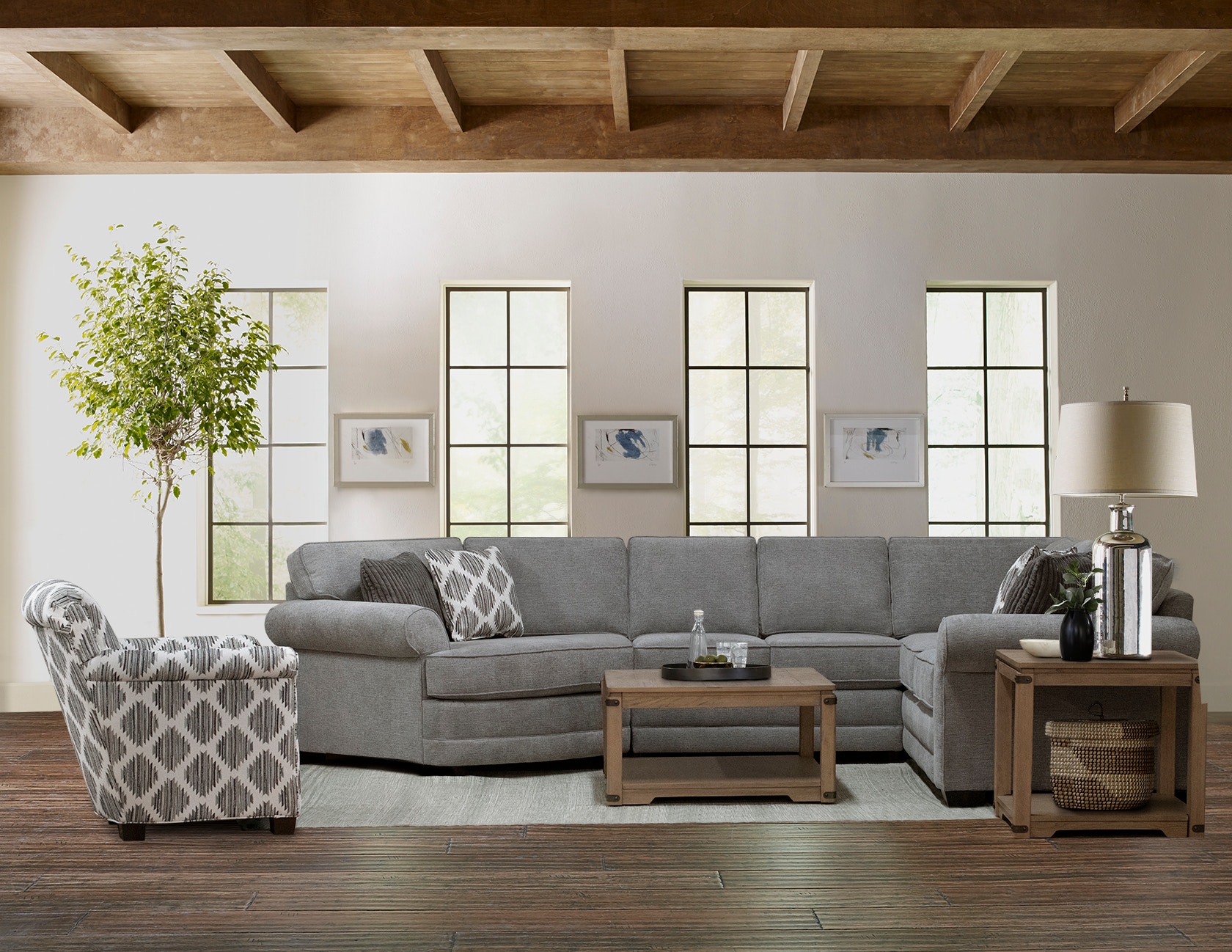 Brantley sectional deals with cuddler